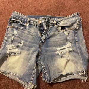 Super super stretch AE midi shorts